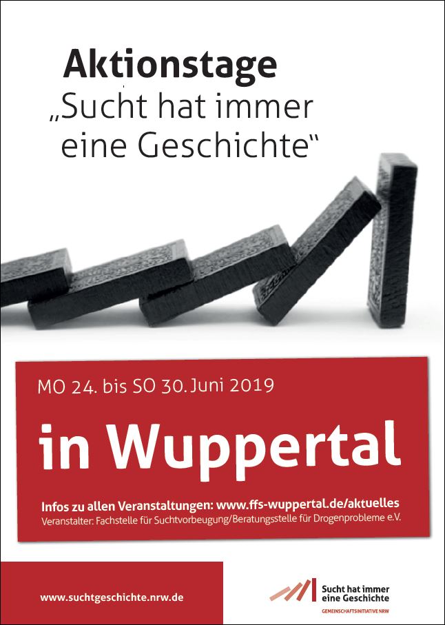 Ankündigungsplakat Wuppertal