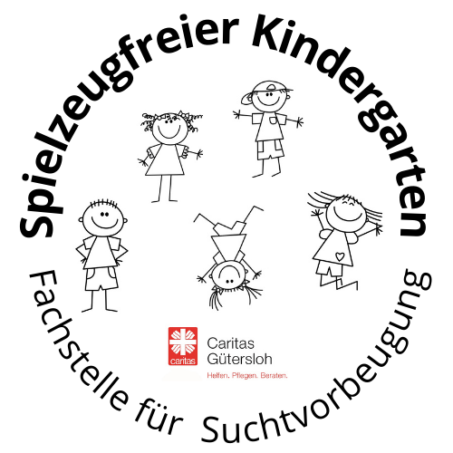 Logo Spielzeugfreier Kindergarten Caritas Gütersloh